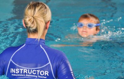 Where should one get enrolled to learn swimming lessons?